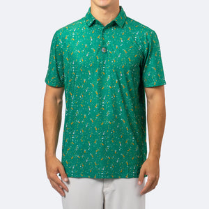 #16 Splash Zone Polo Green