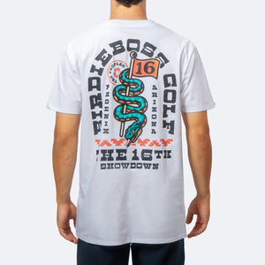 Serpent on 16 T-Shirt White