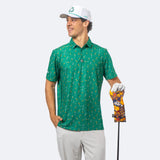 #16 Splash Zone Polo Green