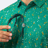 #16 Splash Zone Polo Green