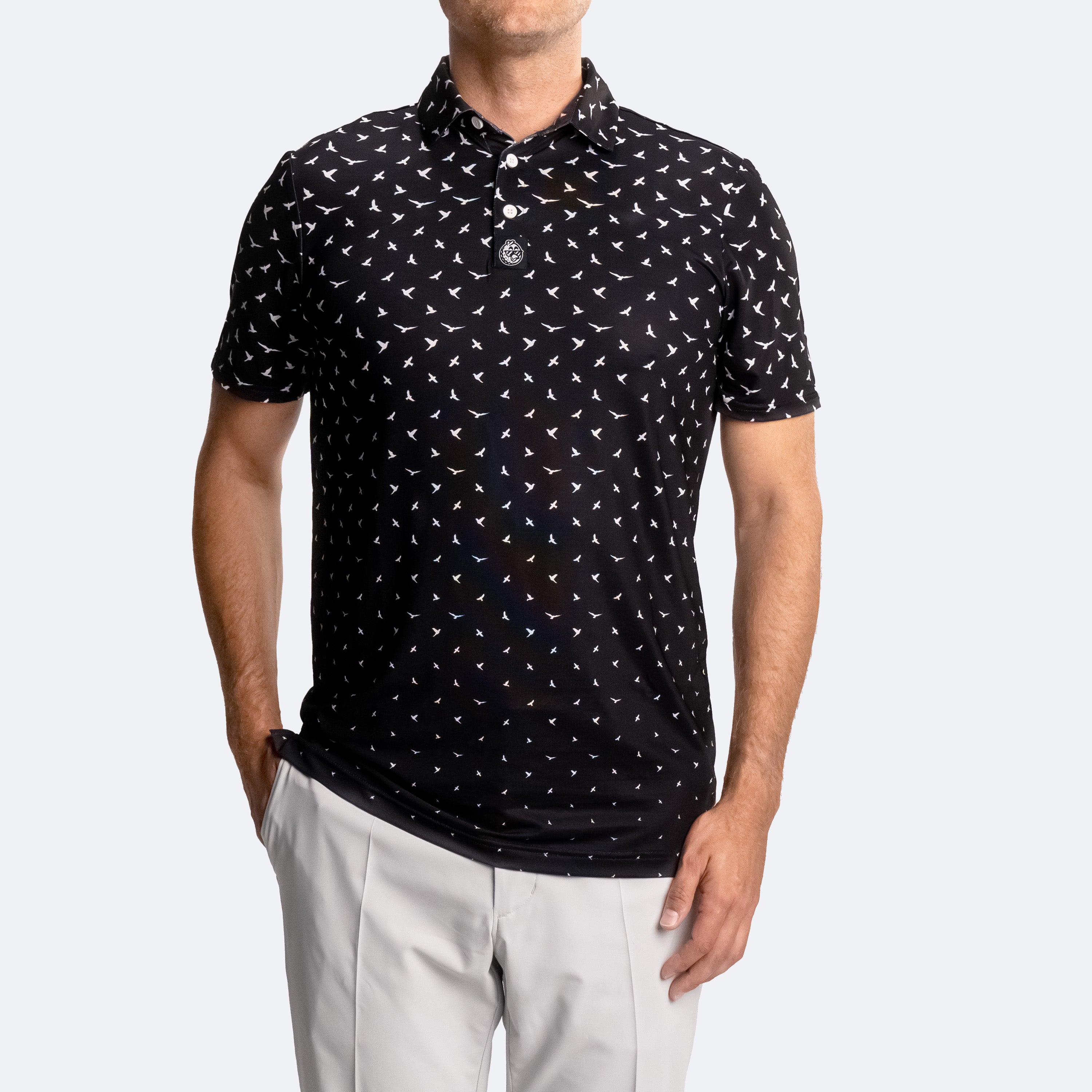 Birdies Polo Black