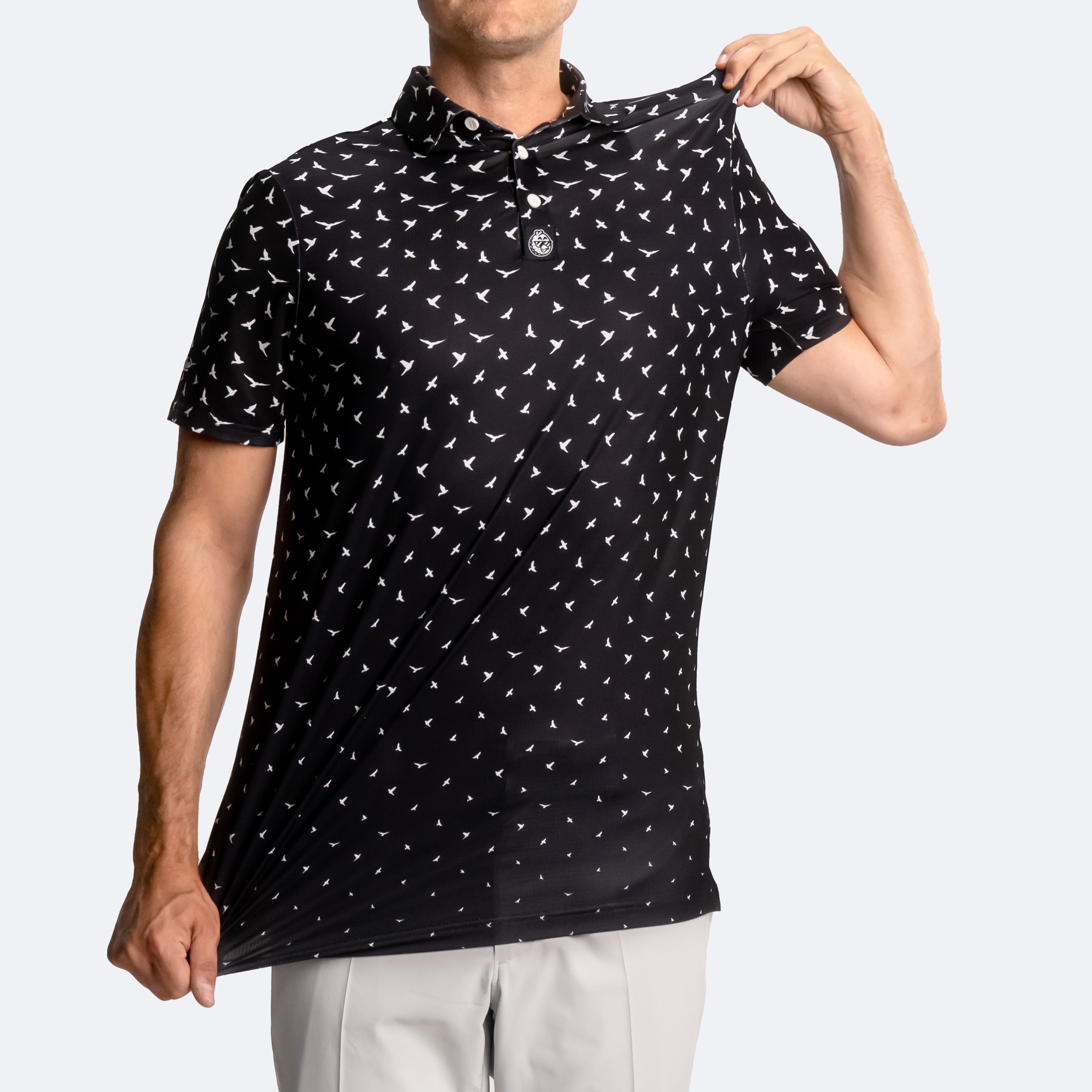 Birdies Polo Black