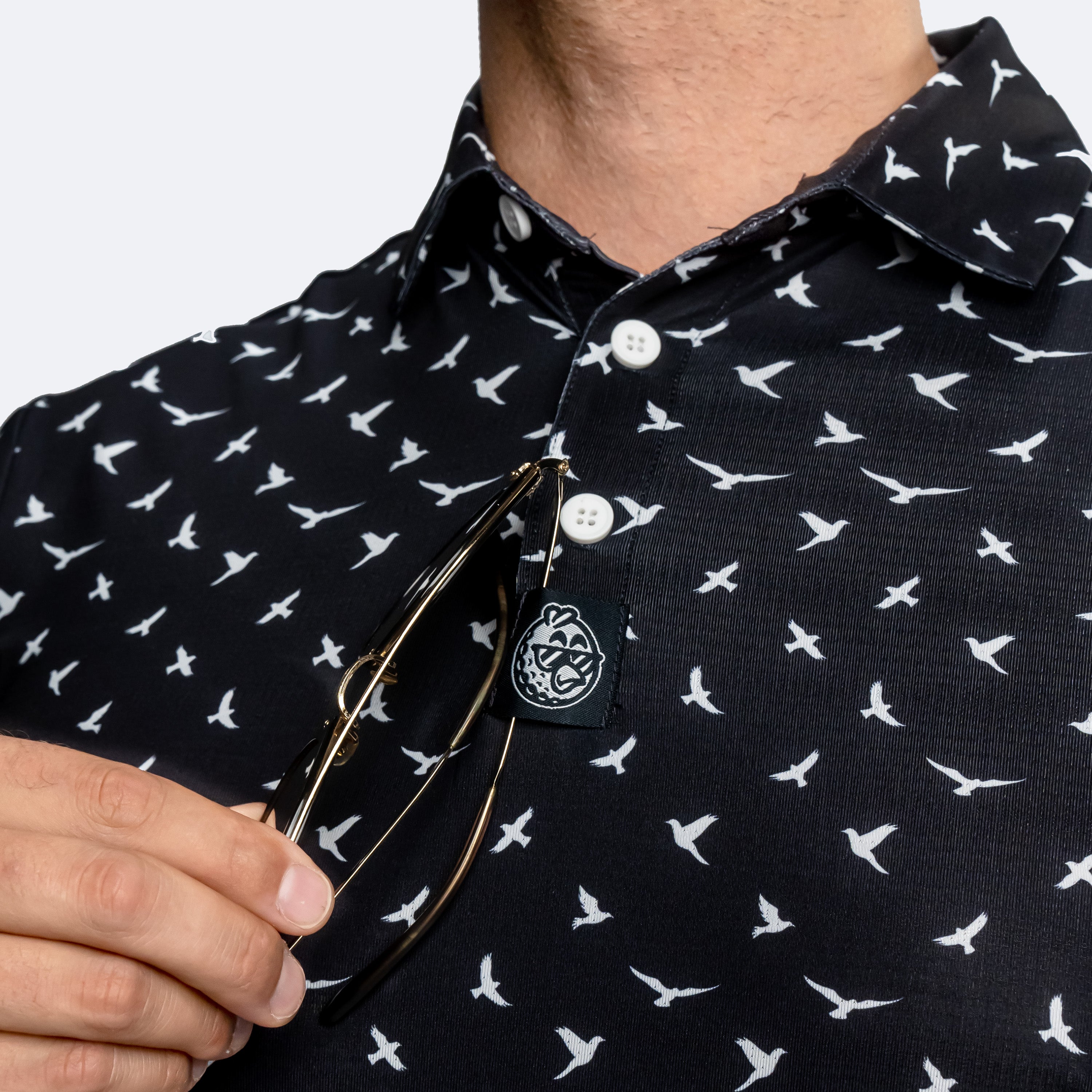 Birdies Polo Black