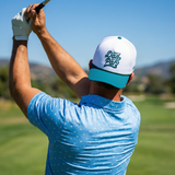 Best Dad By Par Hat White