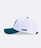 Best Dad By Par Hat White