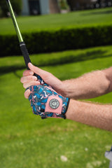 Blue Flamingo Glove