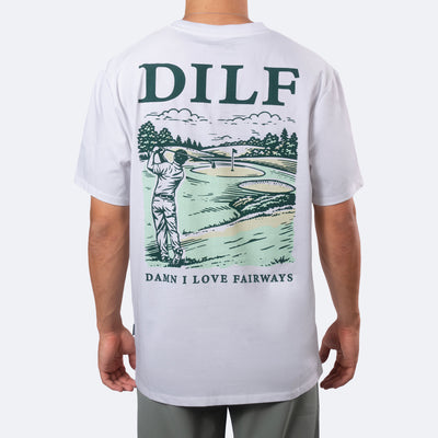 DILF T-Shirt White