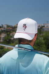 Flamingo Fairway Hat White