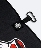 The Golfather Black - Magnetic Golf Towel