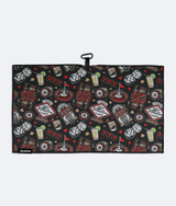 High Roller Black - Magnetic Golf Towel