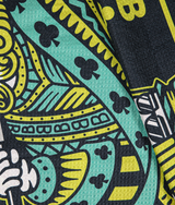 High Roller Blue - Magnetic Golf Towel