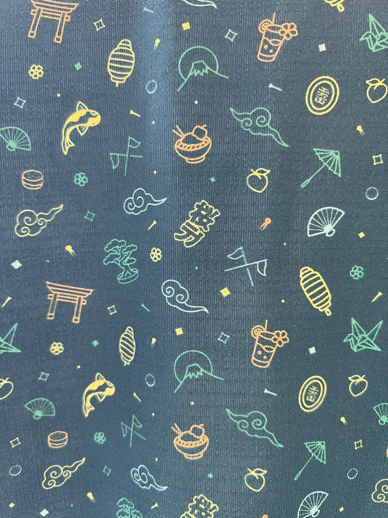 Ramen Corner Icon Polo Green