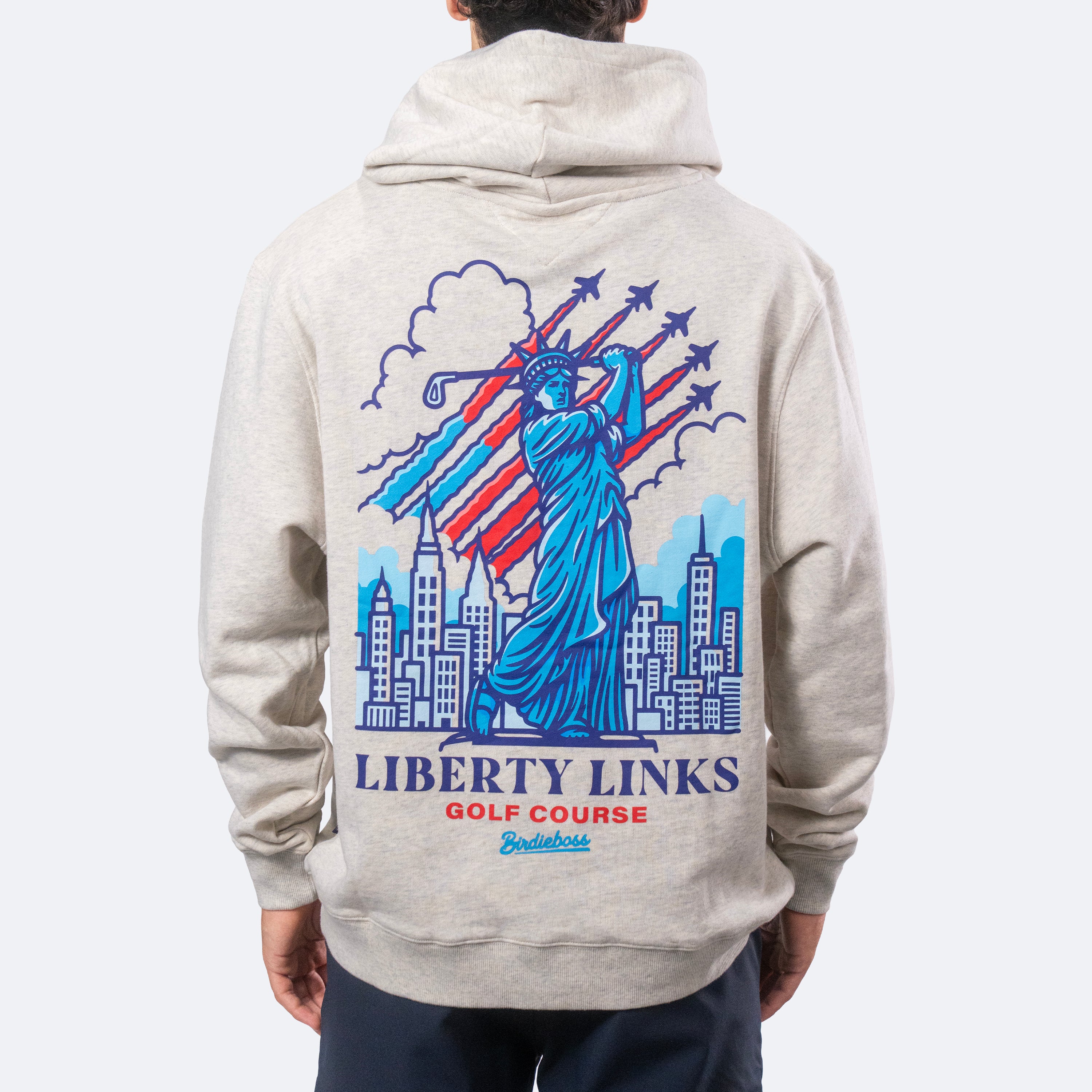 Liberty Links Hoodie Grey