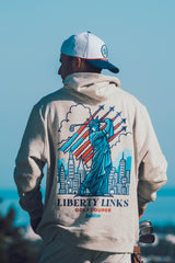 Liberty Links Hoodie Grey