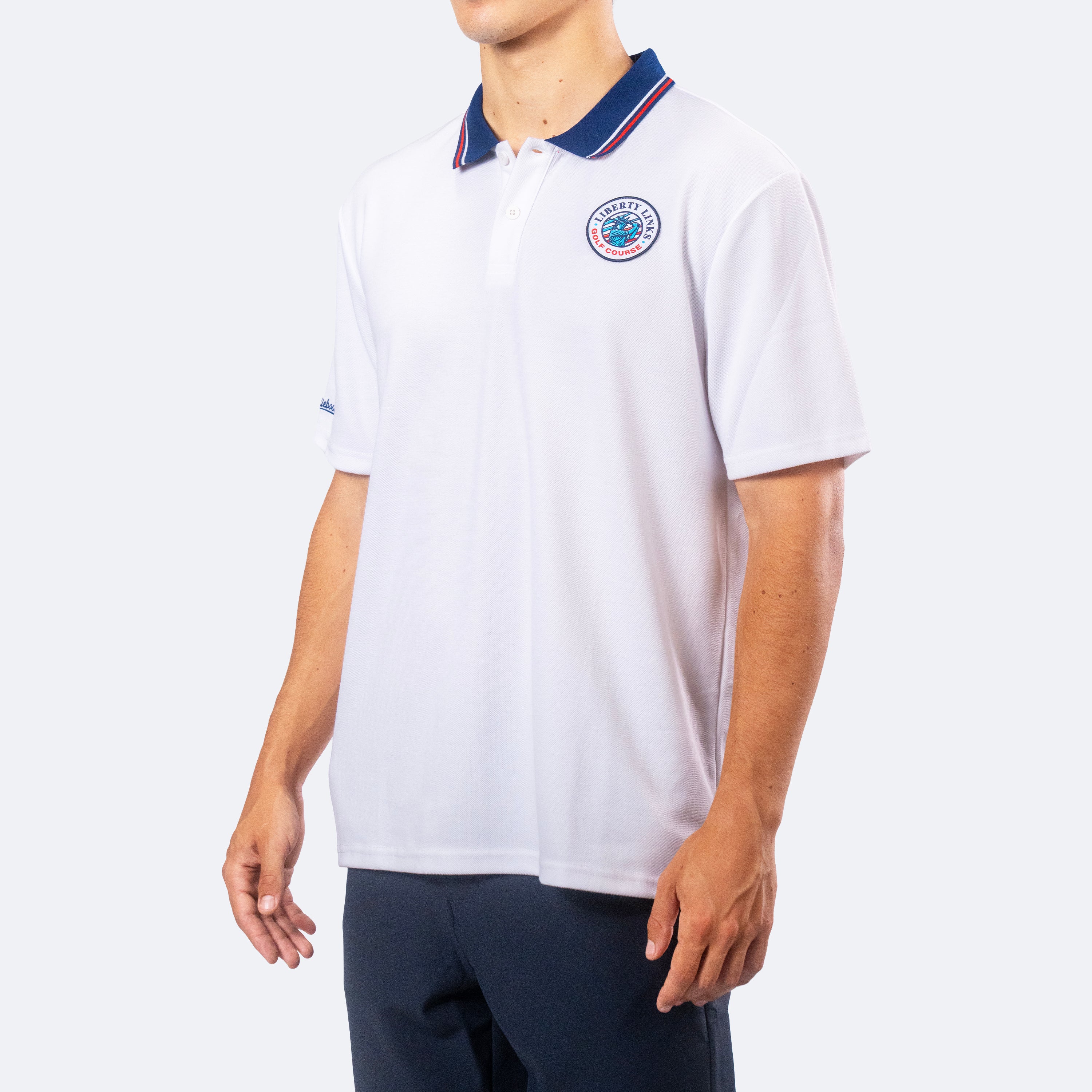Liberty Links Clubhouse Polo White