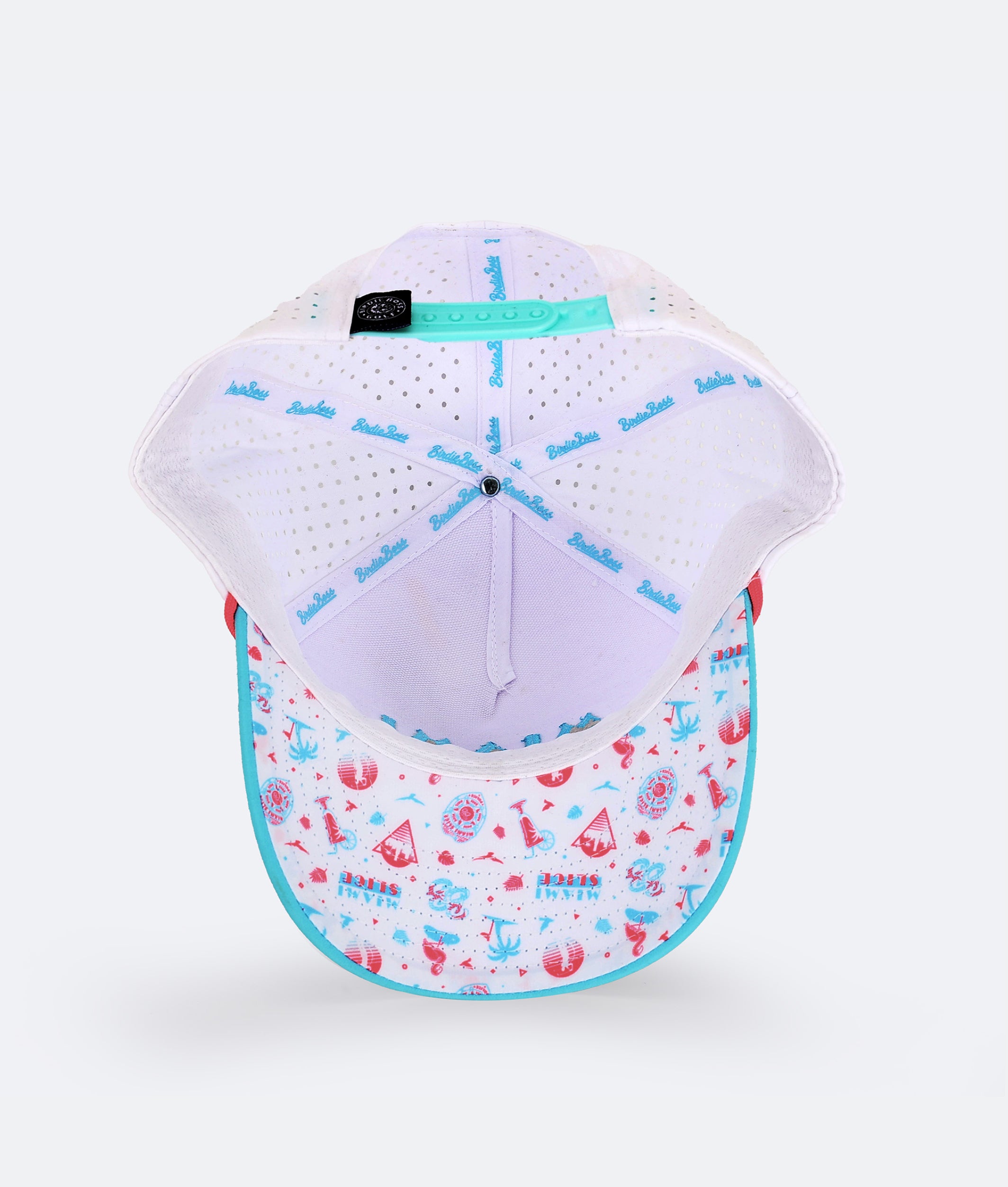 Miami Slice Hat White