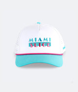 Miami Slice Hat White