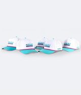 Miami Slice Hat White