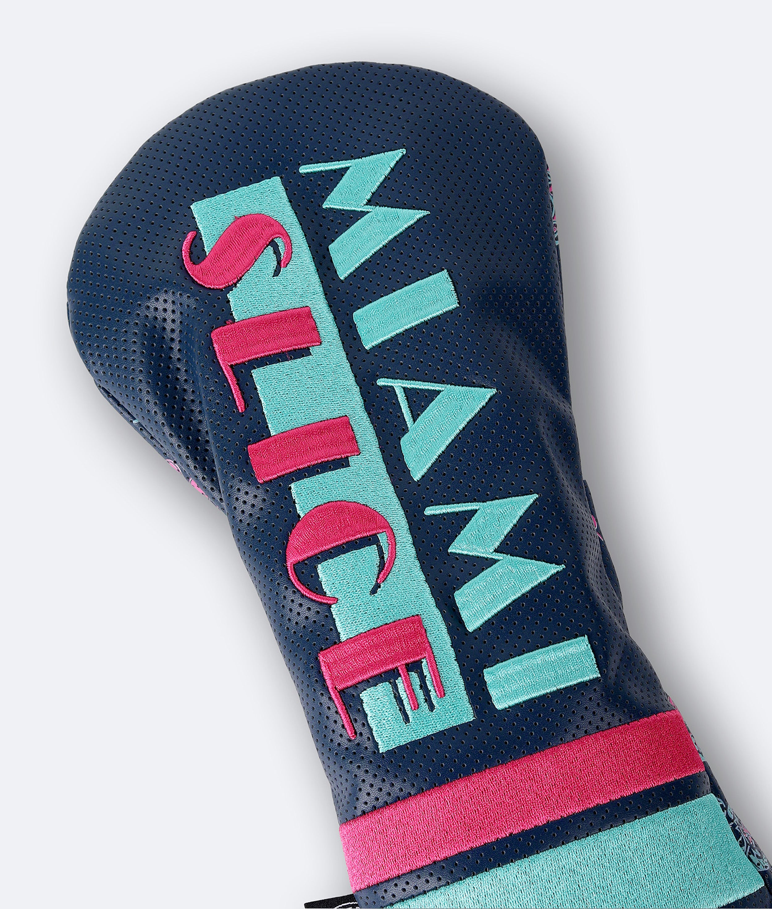 Miami Slice Headcover Blue
