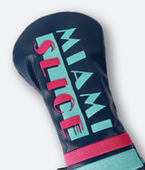 Miami Slice Headcover Blue
