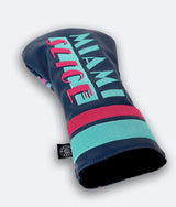 Miami Slice Headcover Blue