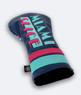 Miami Slice Headcover Blue