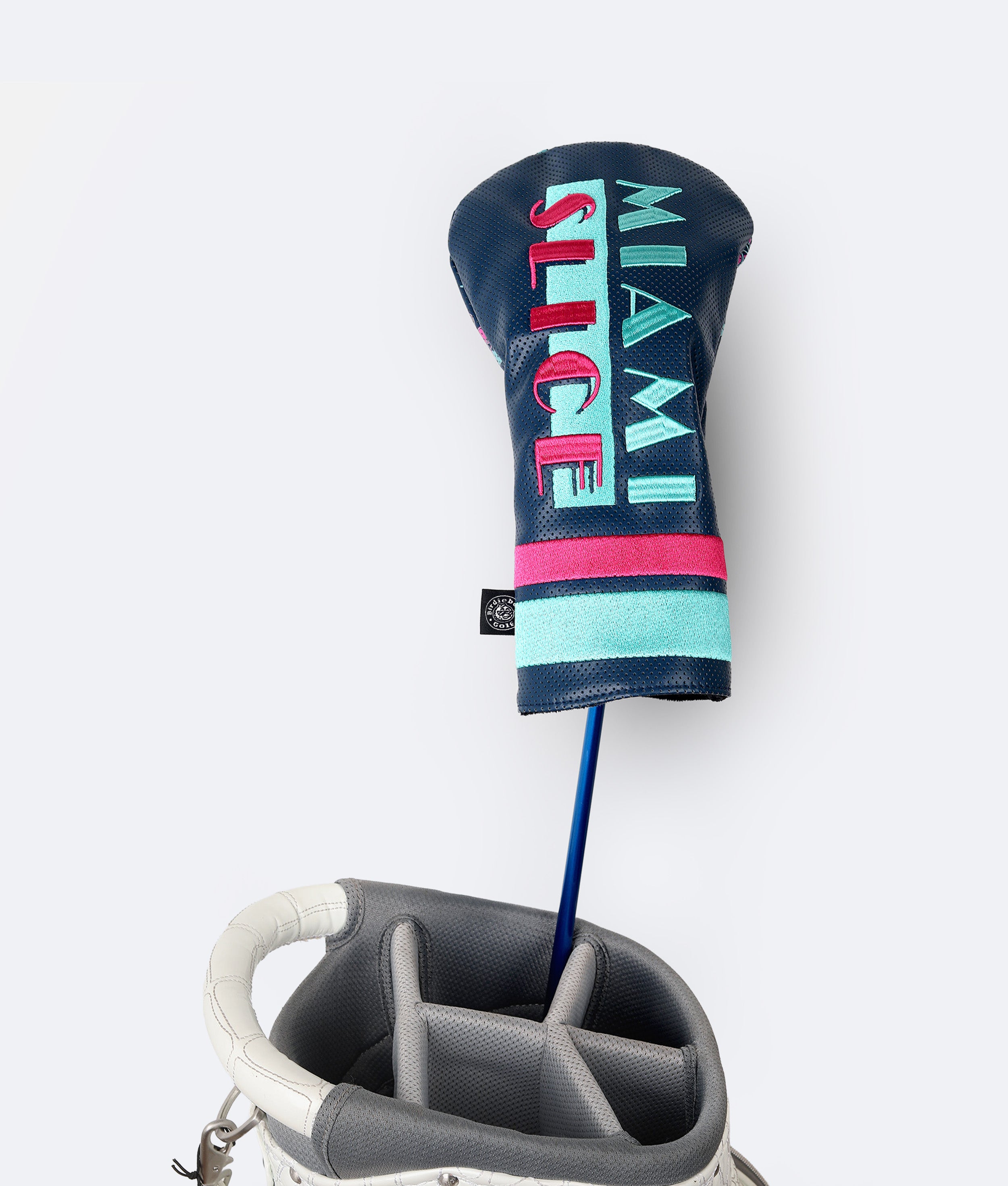 Miami Slice Headcover Blue