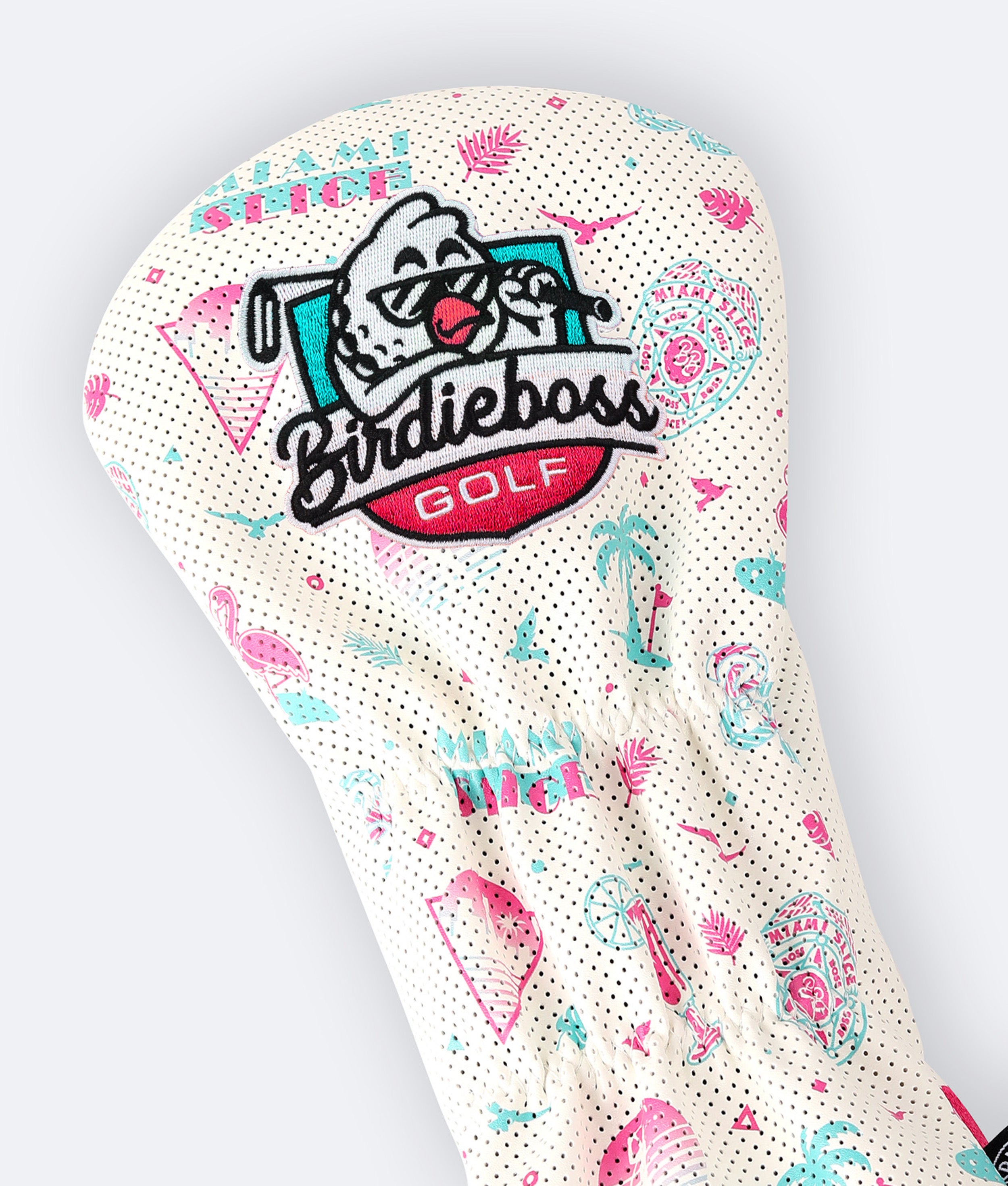 Miami Slice Headcover White