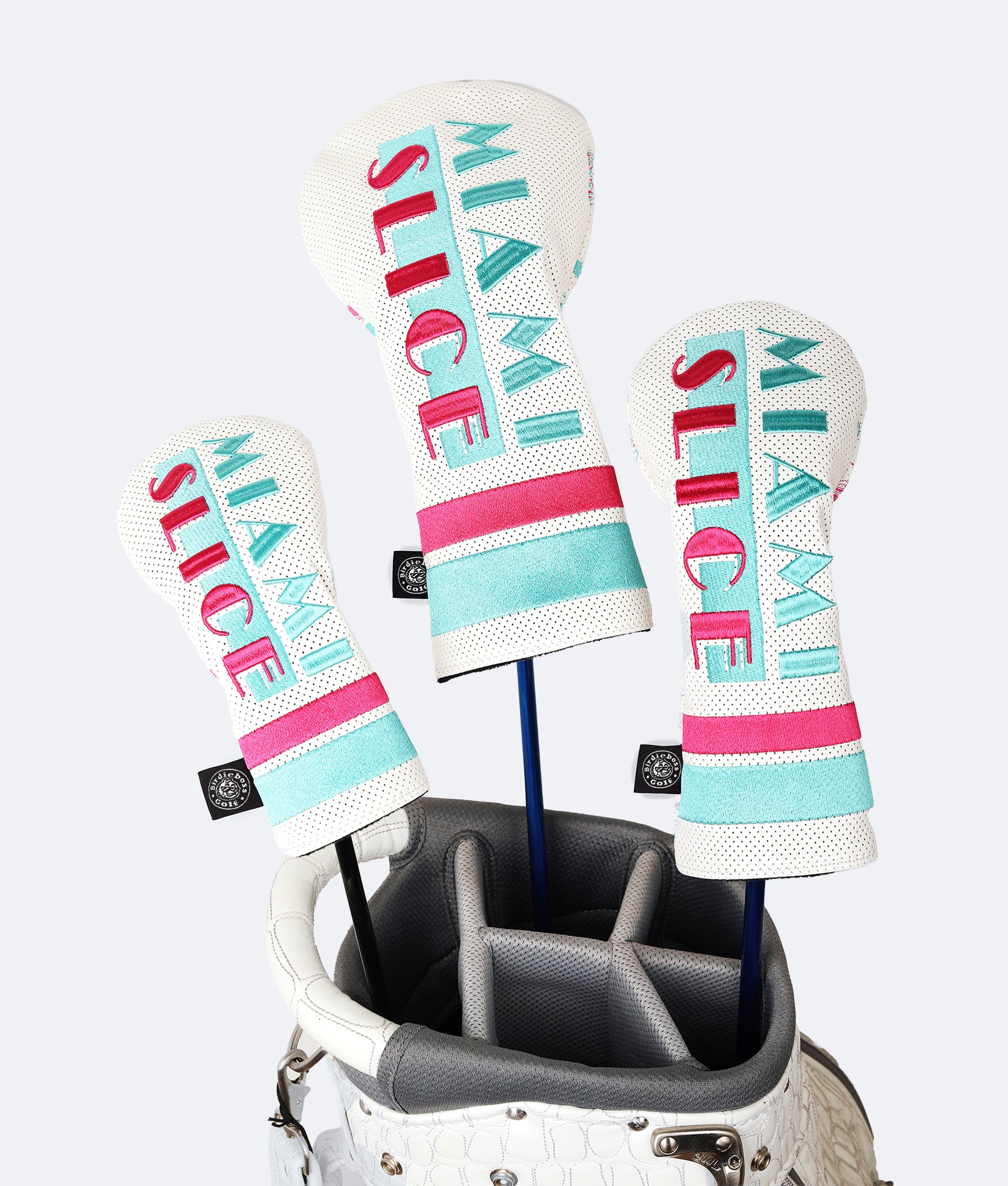 Miami Slice Headcover White