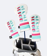 Miami Slice Headcover White