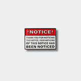 Important Notice - Ball Marker