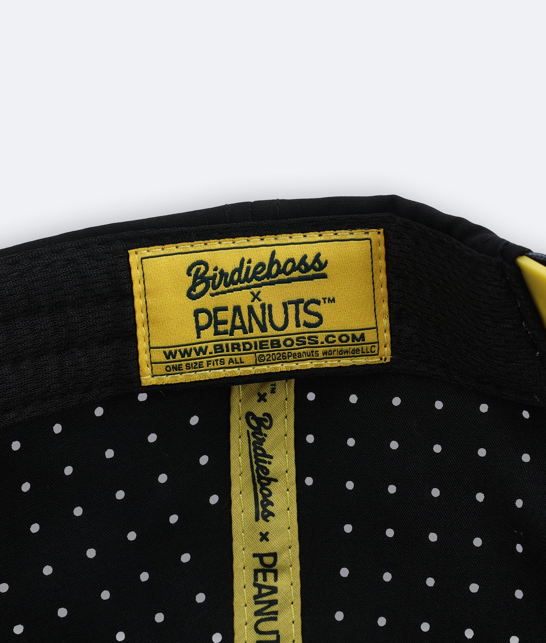 Peanuts Clubhouse Script Hat