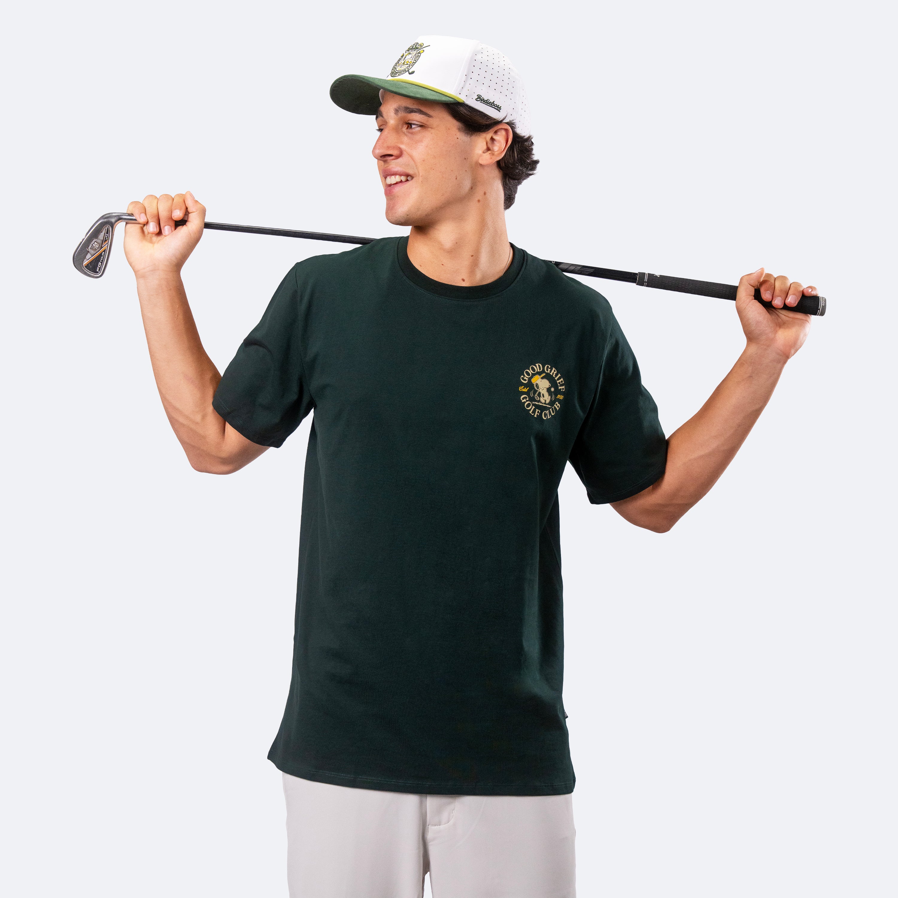 Peanuts Clubhouse T-Shirt Green