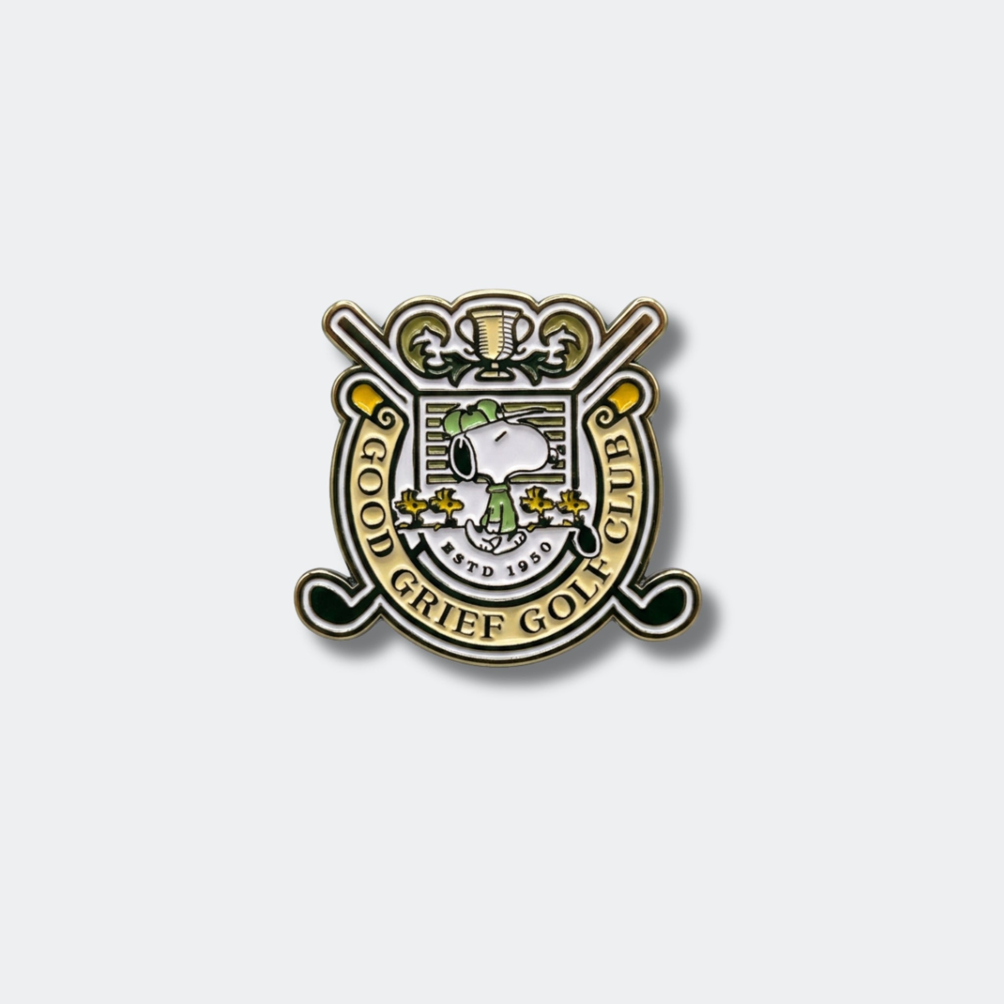 Peanuts Clubhouse Crest Ball Marker