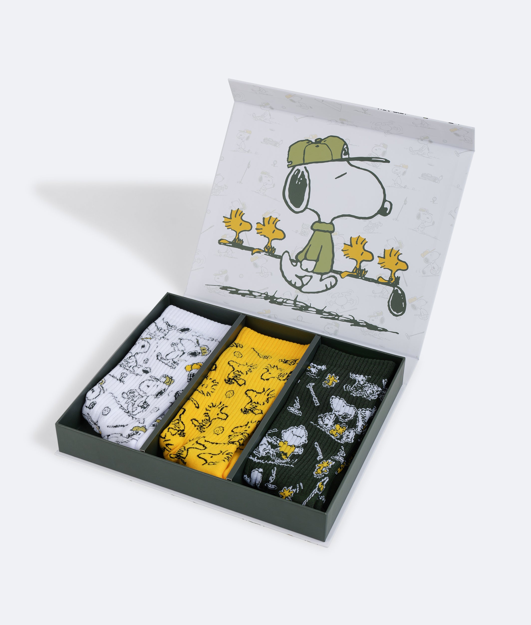 Peanuts Pattern Sock Box