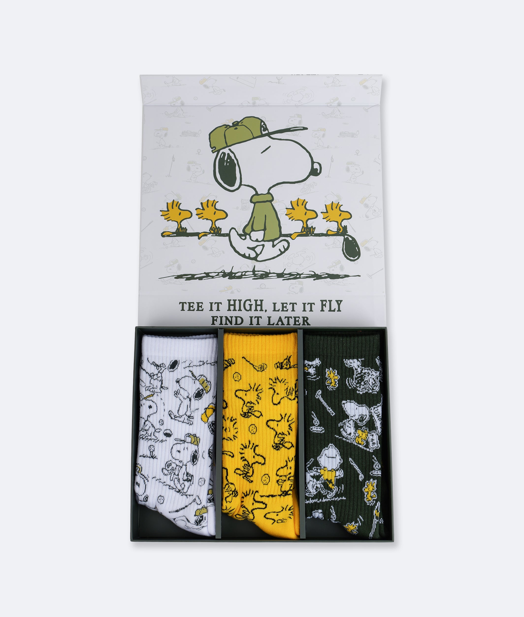 Peanuts Pattern Sock Box
