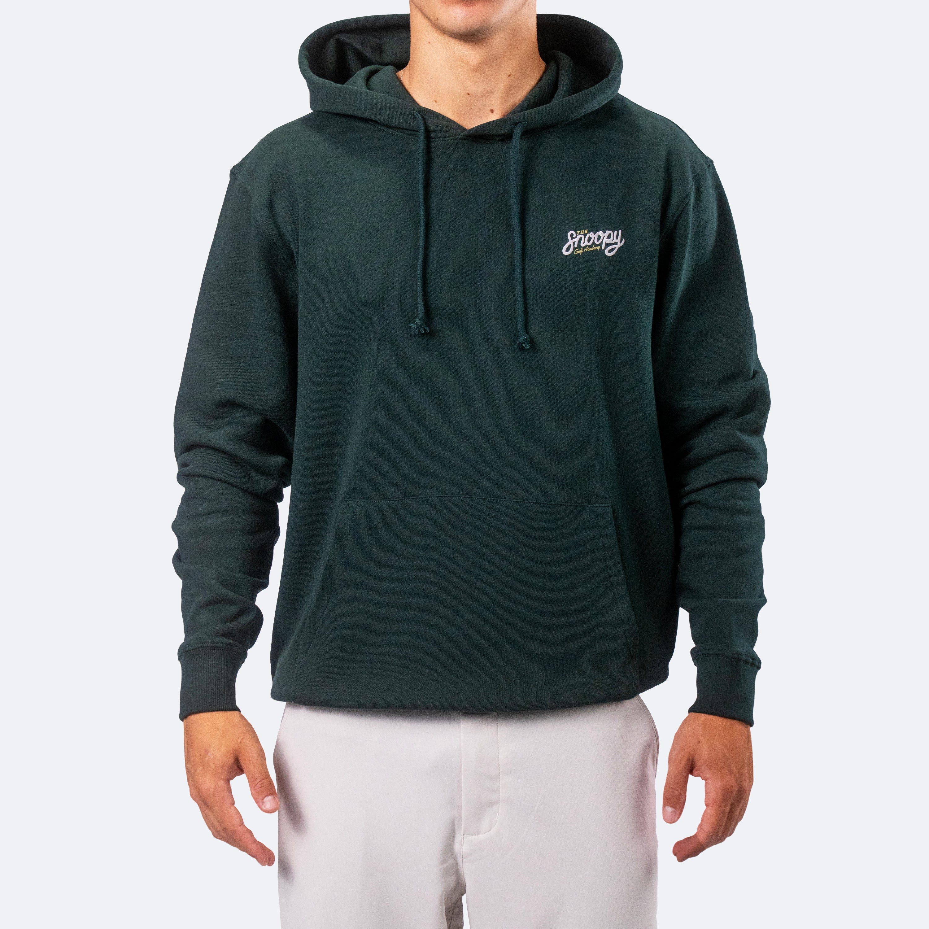 Peanuts Snoopy Golf Academy Hoodie Green