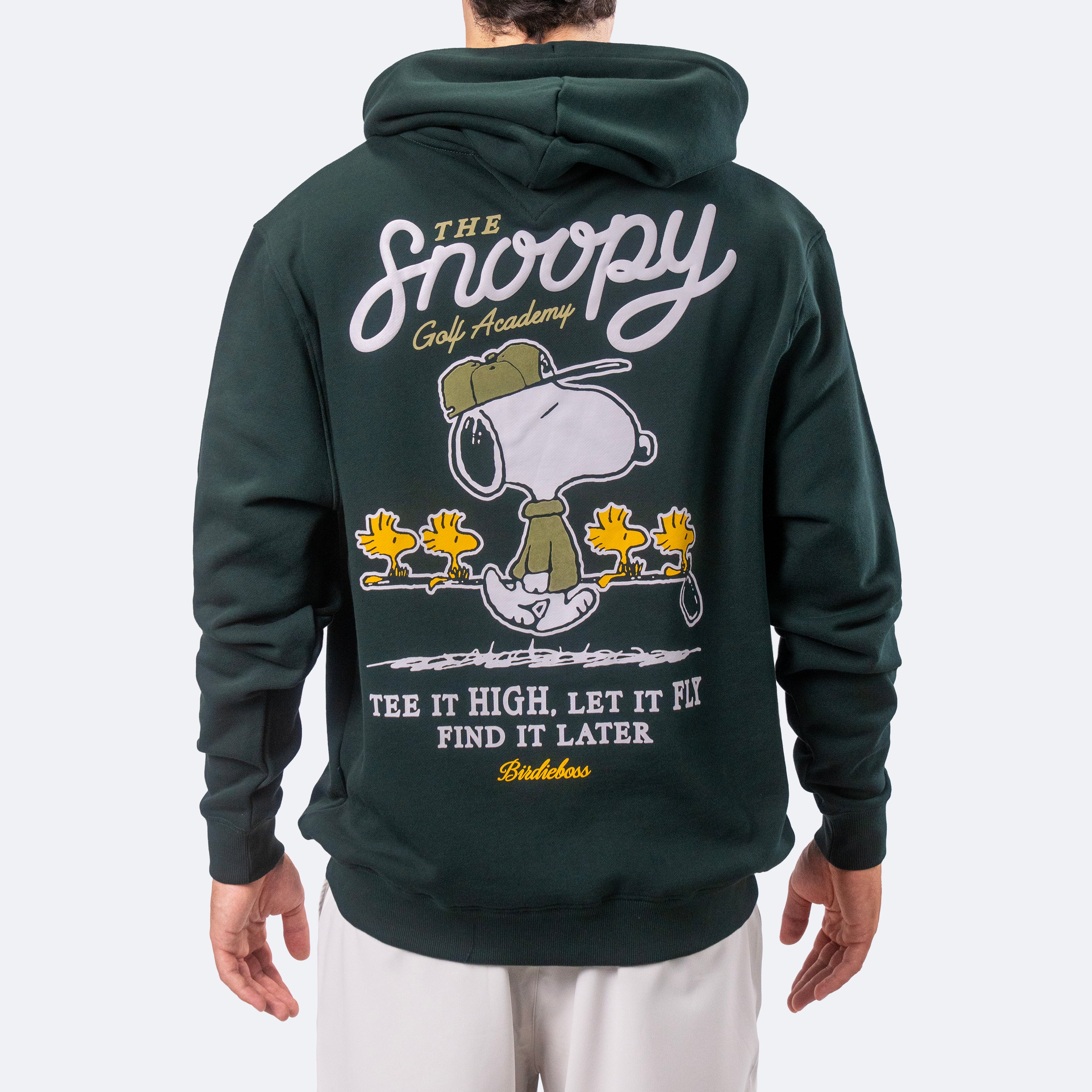 Peanuts Snoopy Golf Academy Hoodie Green