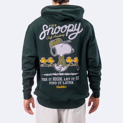 Peanuts Snoopy Golf Academy Hoodie Green