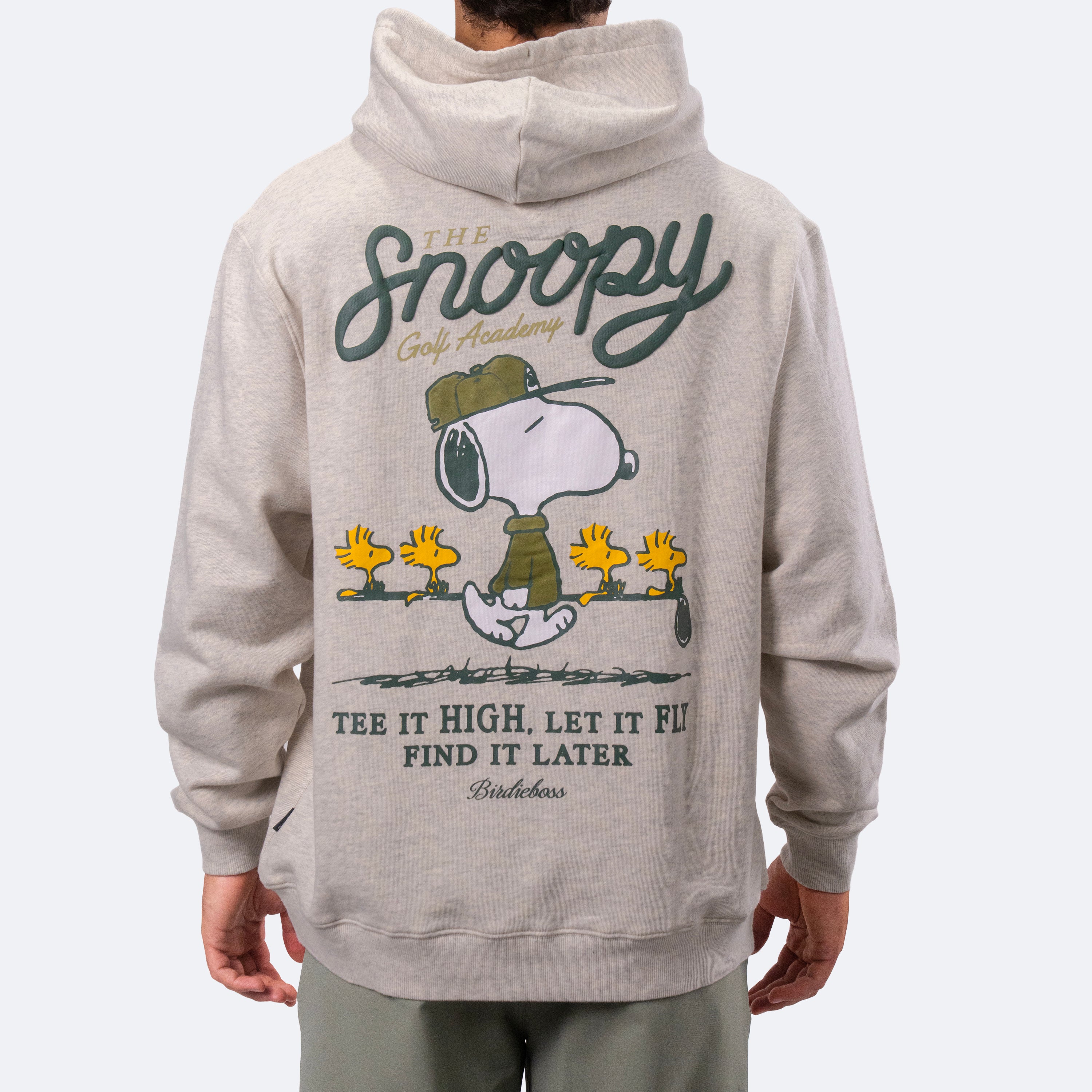 Peanuts Snoopy Golf Academy Hoodie Grey