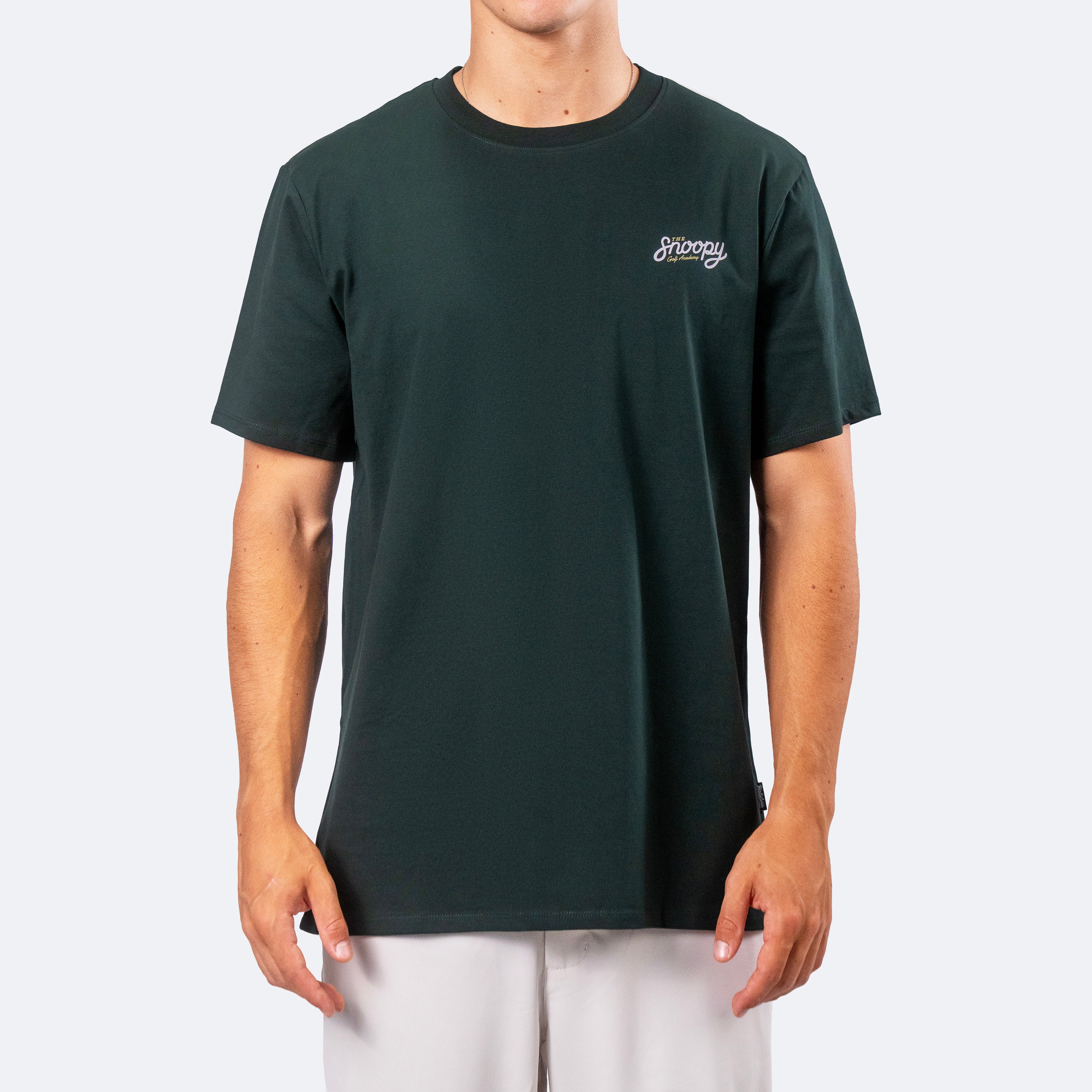 Peanuts Snoopy Golf Academy T-Shirt Green