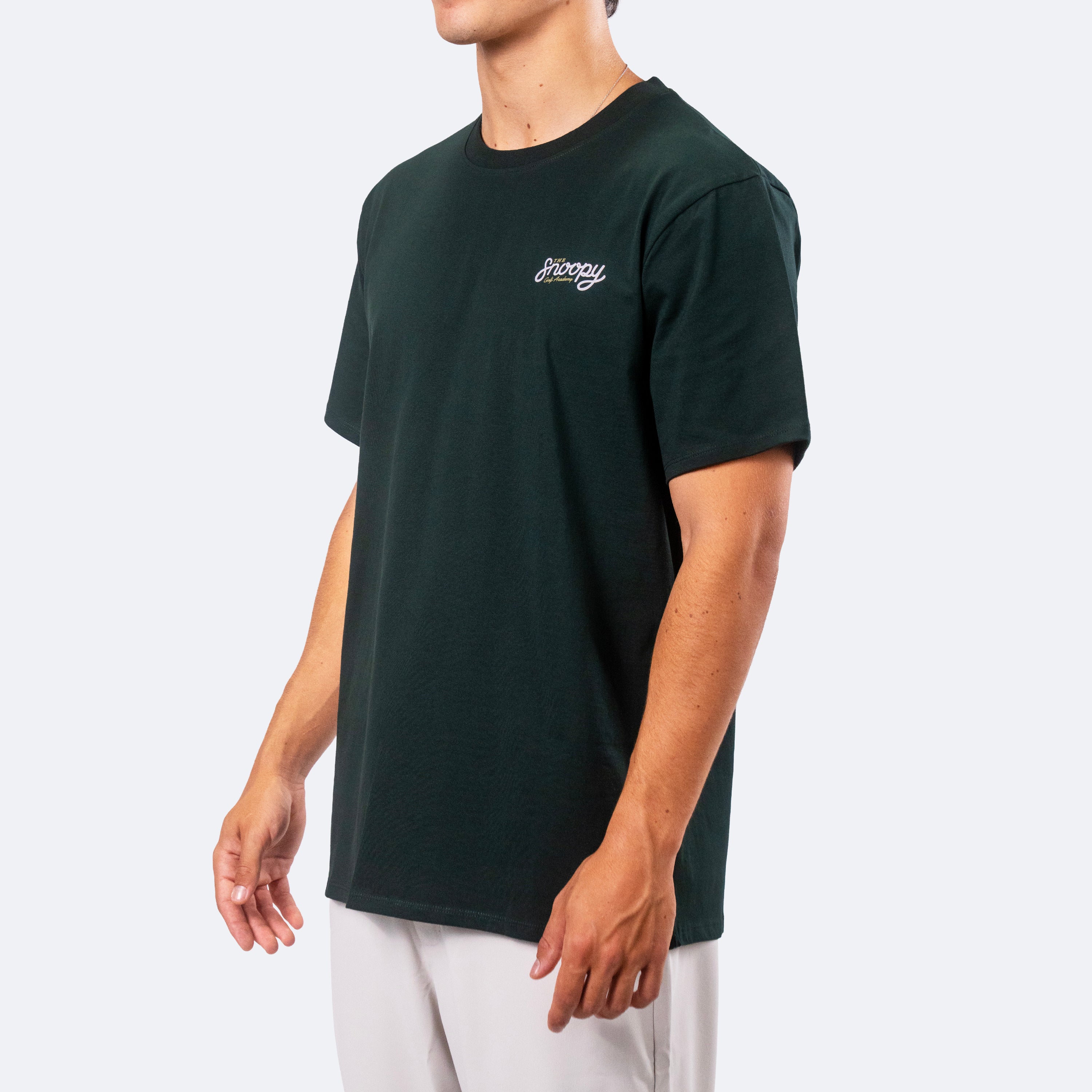 Peanuts Snoopy Golf Academy T-Shirt Green