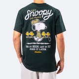 Peanuts Snoopy Golf Academy T-Shirt Green