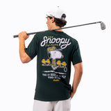 Peanuts Snoopy Golf Academy T-Shirt Green