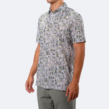 Peanuts Sunday Strip Polo White