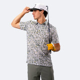 Peanuts Sunday Strip Polo White