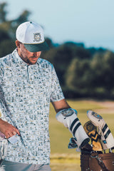 Peanuts Sunday Strip Polo White