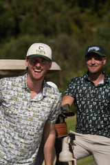 Peanuts Sunday Strip Polo Green