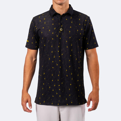 Peanuts Woodstock Flight Polo Black