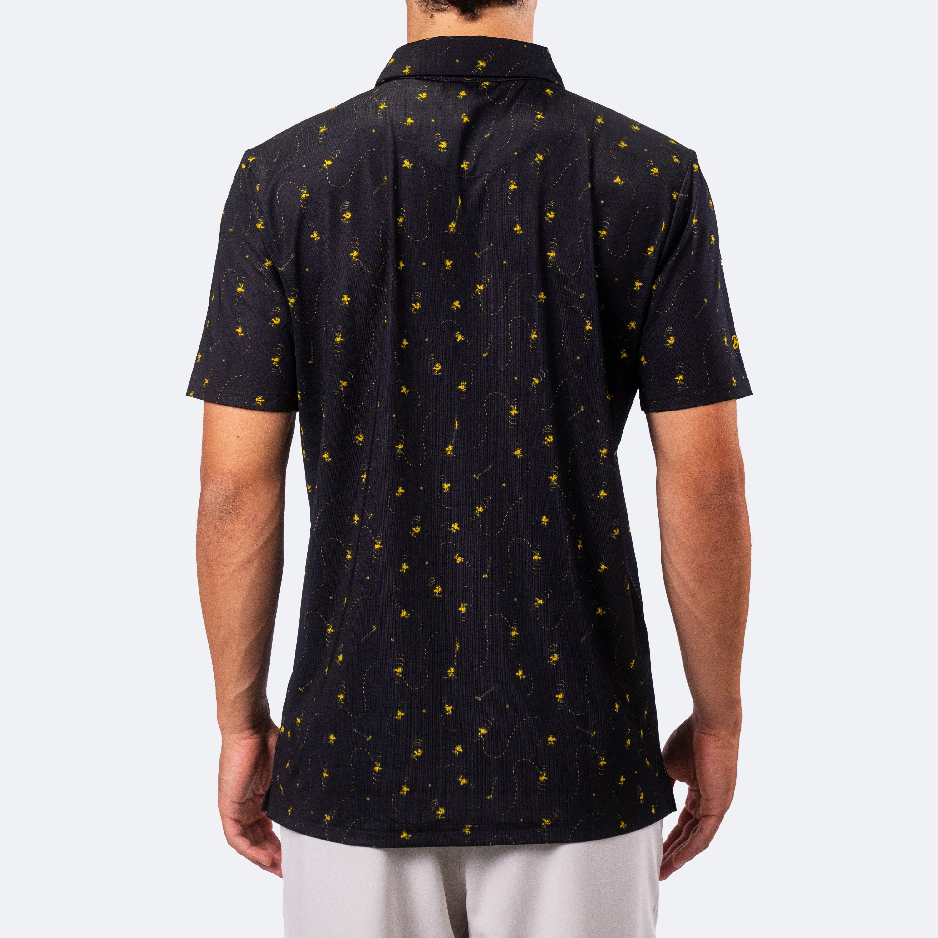 Peanuts Woodstock Flight Polo Black